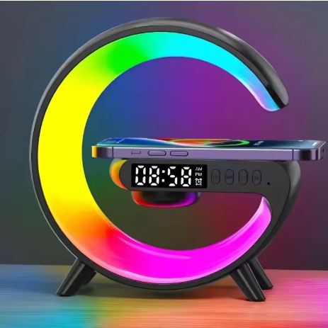 Clock + Night Light Wireless Charger